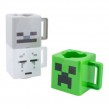Κούπες Πλαστικές στοιβαζόμενες (Σετ 3τμχ) - Minecraft