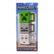 Κούπες Πλαστικές στοιβαζόμενες (Σετ 3τμχ) - Minecraft