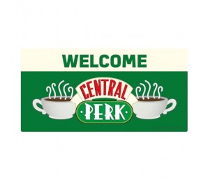 Μεταλλική Πινακίδα Welcome to Central Perk - Friends