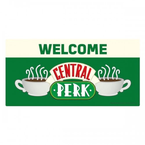 Μεταλλική Πινακίδα Welcome to Central Perk - Friends