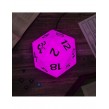 Φωτιστικό Πολύχρωμο D20 - Dungeons & Dragons