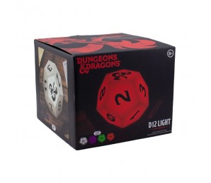 Φωτιστικό Πολύχρωμο D12 - Dungeons & Dragons