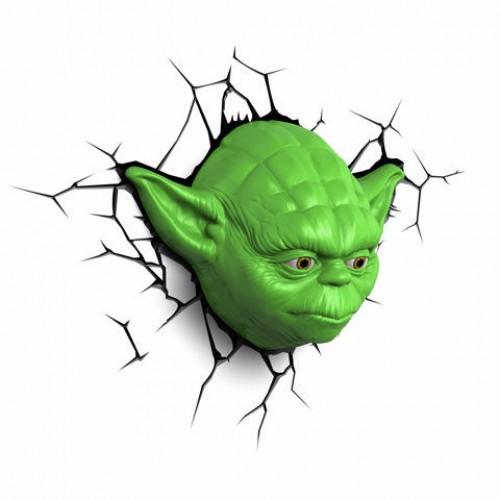 Φωτιστικό τοίχου Master Yoda - Star Wars