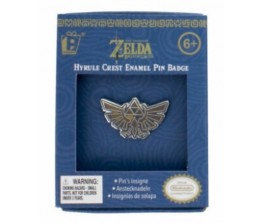 Pin Hyrule Crest Enamel Badge – The Legend of Zelda