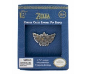Pin Hyrule Crest Enamel Badge – The Legend of Zelda