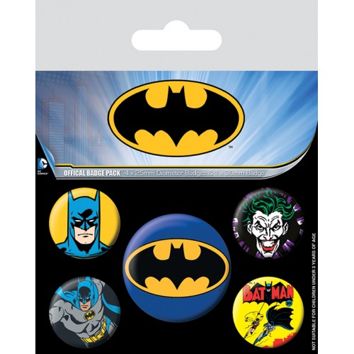 Pins Set Batman DC