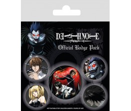 Pins Set Death Note Χαρακτήρες