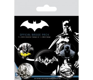 Pins Set Batman DC - Logo