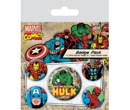 Pins Set Hulk - Marvel Comics