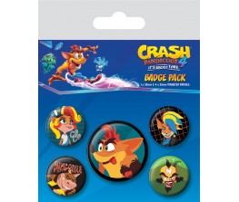 Pins Set Crash Bandicoot 4 - It’s About Time