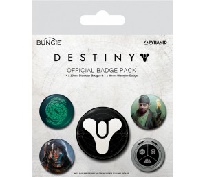 Pins Set Destiny - Guardians of Light