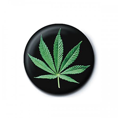 Pin Cannabis Leaf