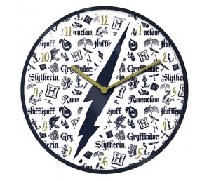 Ρολόι τοίχου Harry Potter Infographic