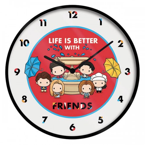 Ρολόι τοίχου Friends Life is Better