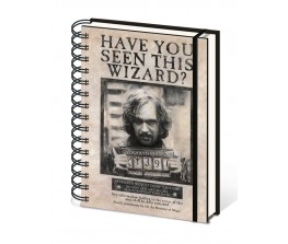 Σημειωματάριο Harry Potter - Wanted Sirius Black