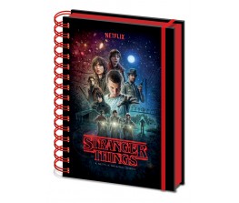 Σημειωματάριο Stranger Things - One Sheet Metallic Cover