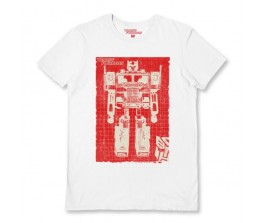 T-shirt Red Optimus - Transformers