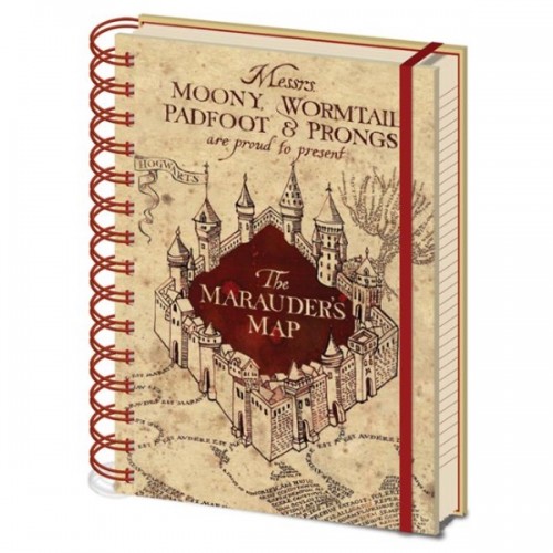 Σημειωματάριο Marauders Map - Harry Potter