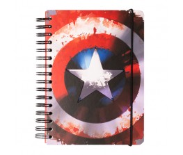 Σημειωματάριο σπιράλ Captain America - Marvel