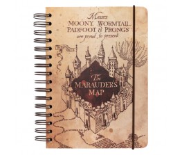 Σημειωματάριο σπιράλ The Marauder’s Map - Harry Potter