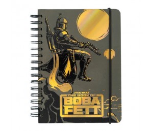 Σημειωματάριο σπιράλ The Book of Boba Fett - Star Wars