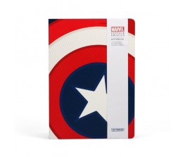 Σημειωματάριο Shield Captain America - Marvel