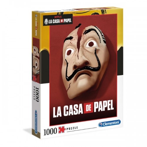 Puzzle The Mask 1000pcs- La Casa de Papel