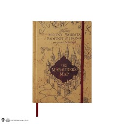 Σημειωματάριο αναδιπλούμενος Marauders Map - Harry Potter