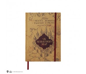 Σημειωματάριο αναδιπλούμενος Marauders Map - Harry Potter