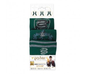 Κάλτσες Set των 3 Slytherin - Harry Potter