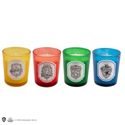 Gift set 4 Αρωματικά Κεριά με βραχιόλι Οίκοι του Hogwarts - Harry Potter
