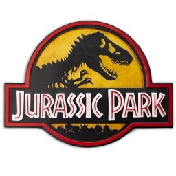 Μεταλλική Πινακίδα Jurassic Park Logo