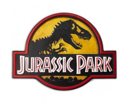 Μεταλλική Πινακίδα Jurassic Park Logo