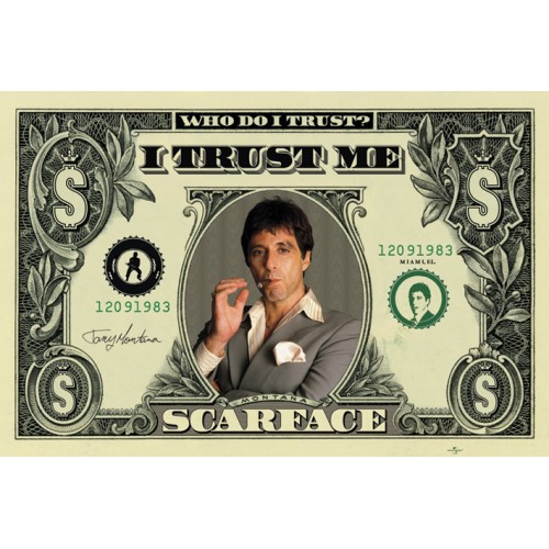 Αφίσα Scarface - Dollar