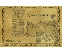 Αφίσα Game of Thrones - Antique Map