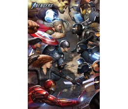 Αφίσα Marvel Avengers Gamerverse - Face Off