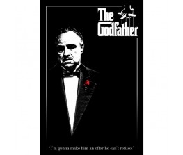 Αφίσα Red Rose The Godfather