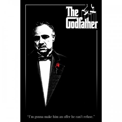 Αφίσα Red Rose The Godfather