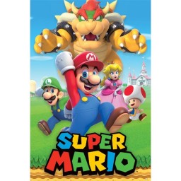 Αφίσα Character Montage - Super Mario