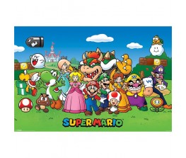 Αφίσα Super Mario Characters