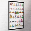Αφίσα Super Mario Characters Parade