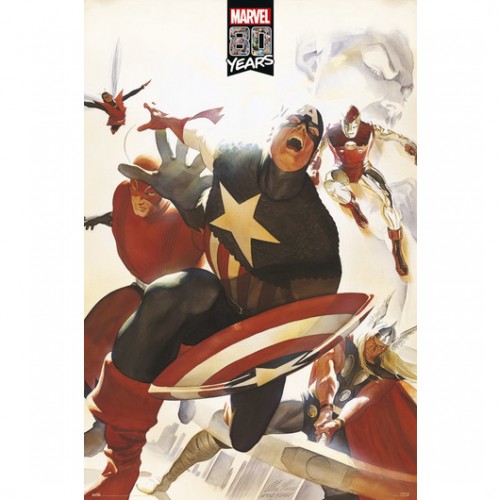 Αφίσα Marvel Avengers 80 Years