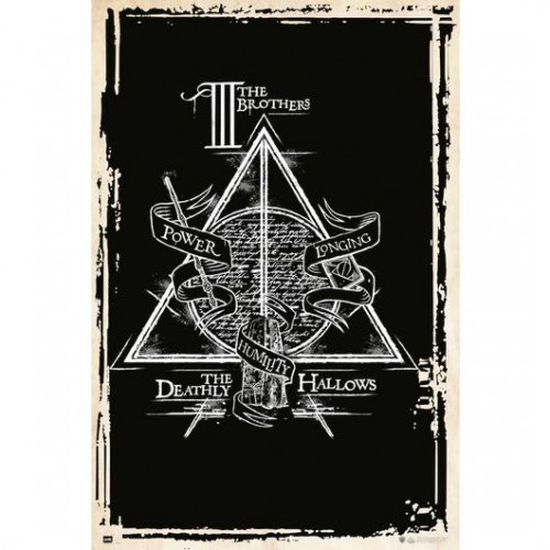Αφίσα Harry Potter Deadly Symbol