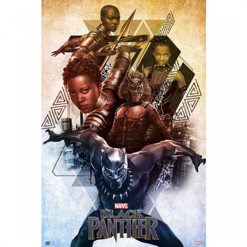 Αφίσα Black Panther - Marvel