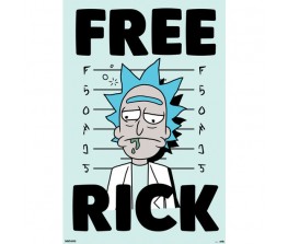 Αφίσα Free Rick - Rick and Morty