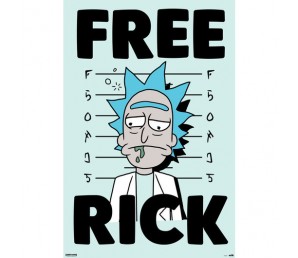 Αφίσα Free Rick - Rick and Morty