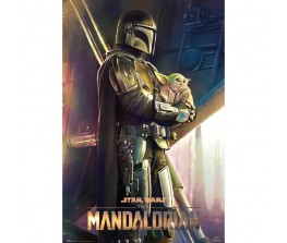 Αφίσα The Mandalorian Clan of Two - Star Wars