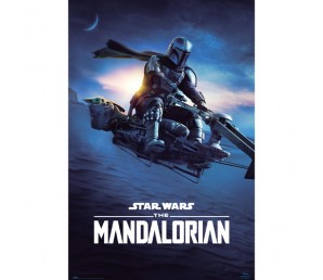 Αφίσα The Mandalorian Speeder Bike 2 - Star Wars