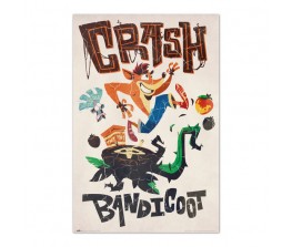 Αφίσα Adventures - Crash Bandicoot