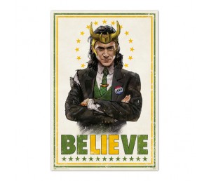 Αφίσα Believe Loki - Marvel